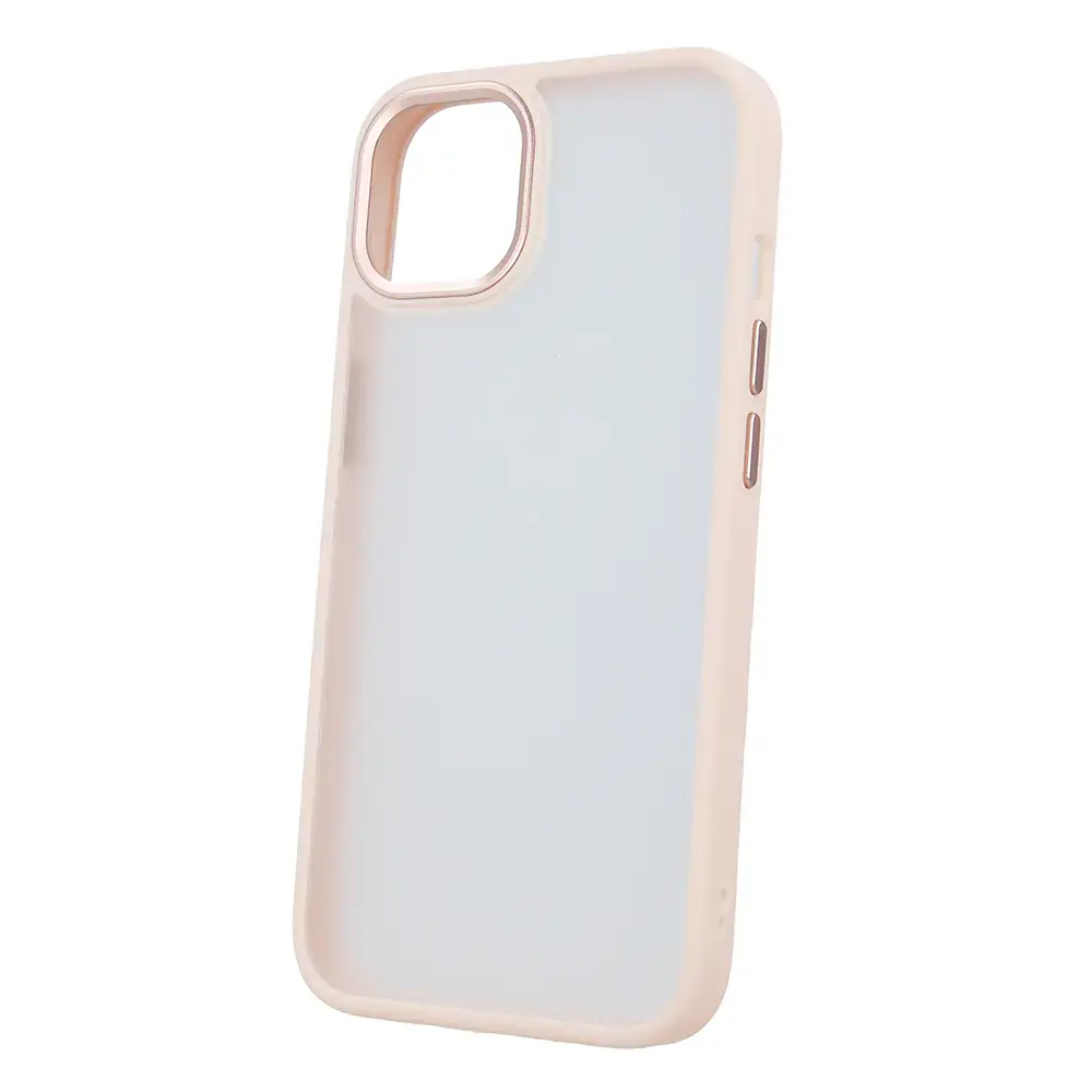 Satin Matt maciņš telefonam iPhone 14 Pro rozā