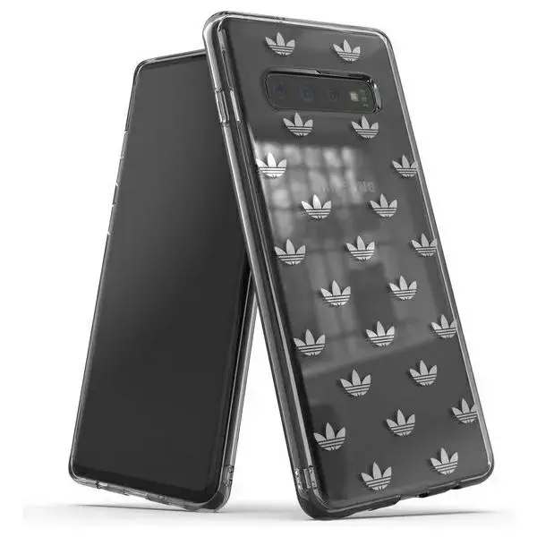 Adidas OR SnapCase ENTRY Samsung S10 Plus G975 srebrny|silver 34699