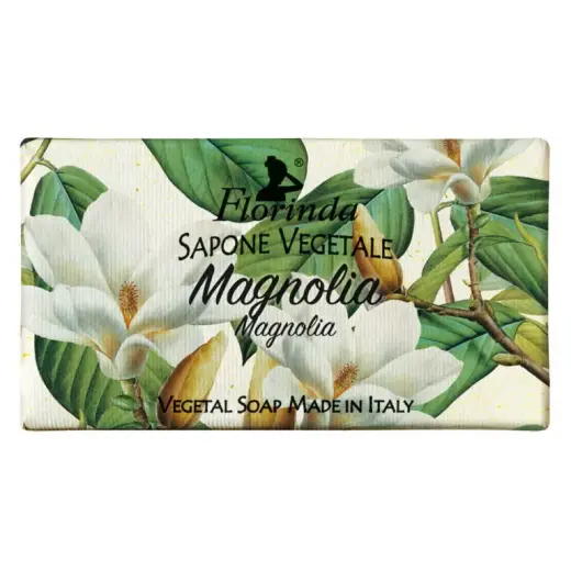 Florinda, Magnolia, Vegan, Cleansing & Hydrating, Scented Soap Bar , 100 g