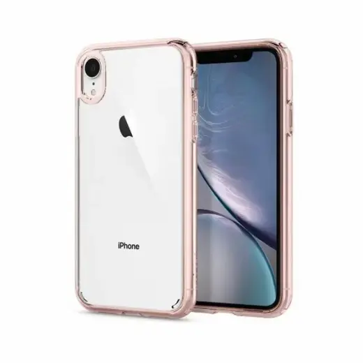 Spigen Ultra Hybrid iPhone Xr rose crystal|clear 064CS24875