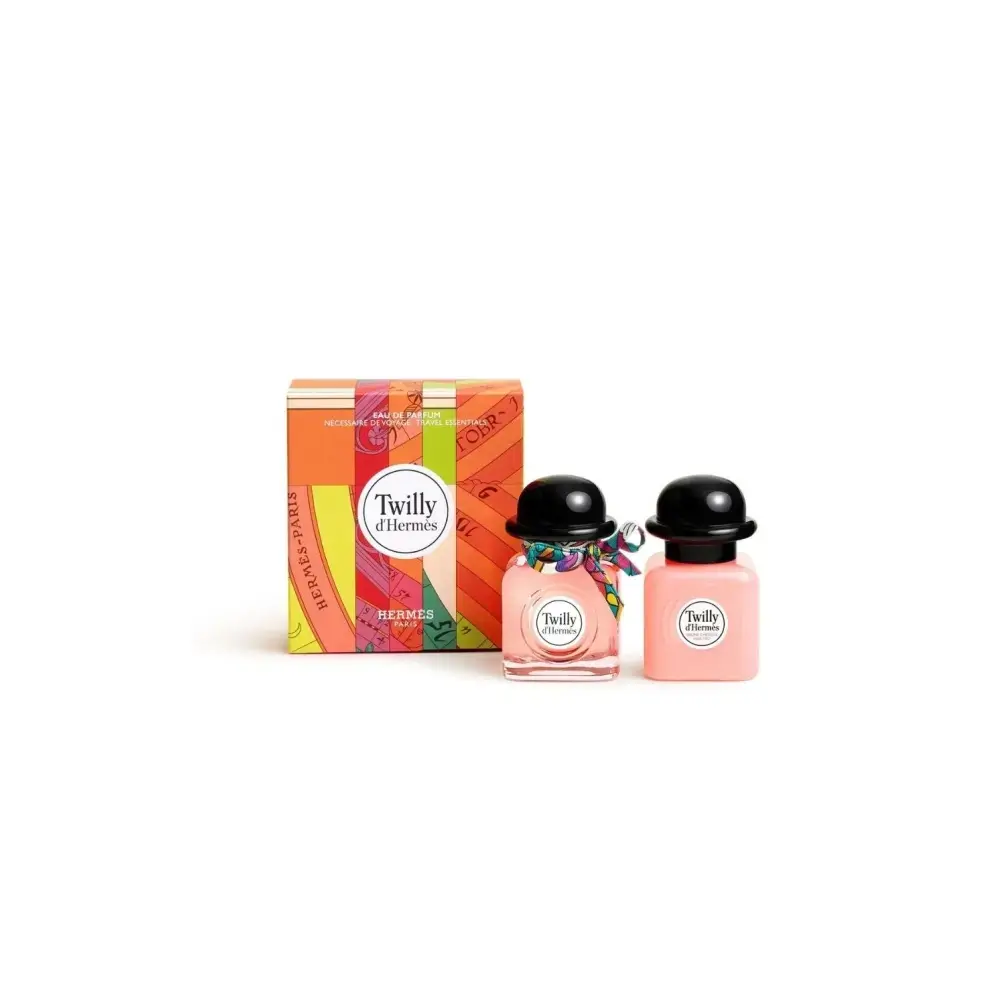 Set Hermes: Twilly d'Hermes, Eau De Parfum, For Women, 50 ml + Twilly d'Hermes, Ginger, Hair Spray Treatment, Silky, 50 ml