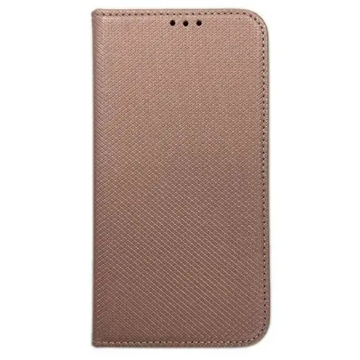 Etui Smart Magnet book Motorola MOTO E22różowo złoty/rose gold
