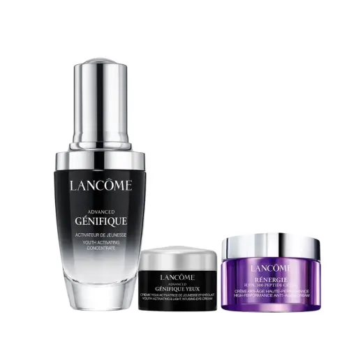 Set Lancome: Advanced Genifique, Anti-Aging, Serum, For Face, 20 ml + Advanced Genifique, Hydration, Eye Cream, 5 ml + Rénergie HPN 300-Peptide, Anti-Aging, Cream, For Face, 15 ml