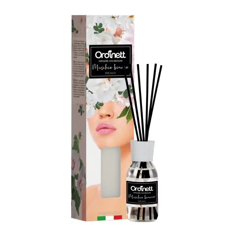 Aromatic sticks diffuser 250ml white musk
