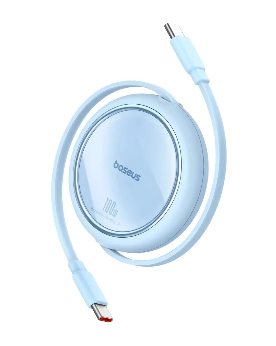 Baseus Free2Draw Mini data transfer and charging cable | USB-C to USB-C | 100W | 1m | blue