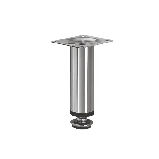 Mēbeļu kāja regulējama 150mm hromēta