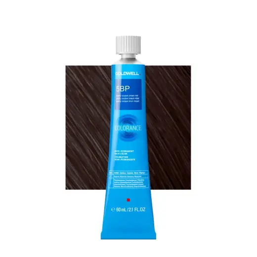 Goldwell, Colorance, Demi-Permanent Hair Dye, 5BP Medium Pearly Couture Brown, 60 ml