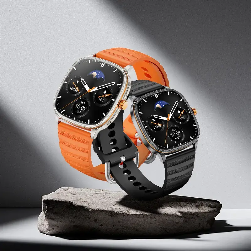 Blavec Smartwatch U-01 Mohito HD AMOLED Voice Call (SWU01-B) czarny + 1 pasek