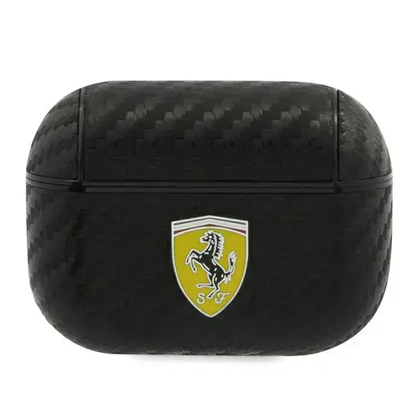 Ferrari Carbon PC|PU Case for Airpods Pro Black