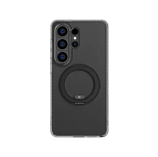 AmazingThing Titan Pro MagSpin phone case with MagSafe support for Samsung Galaxy S26 Ultra black