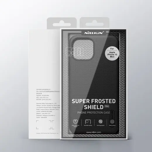 Nillkin Super Frosted PRO Magnetic Back Cover for iPhone 13 mini Blue