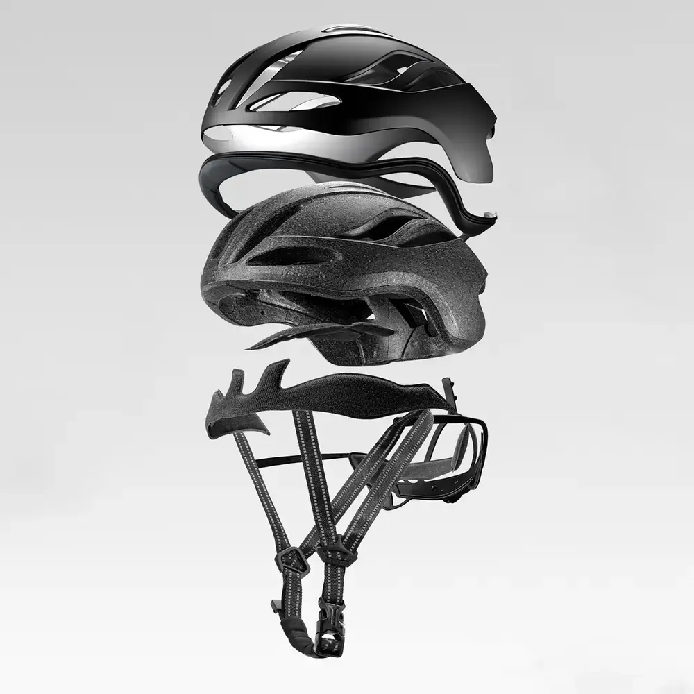 Rockbros TS-42 lightweight bicycle helmet 58-62 cm - titanium