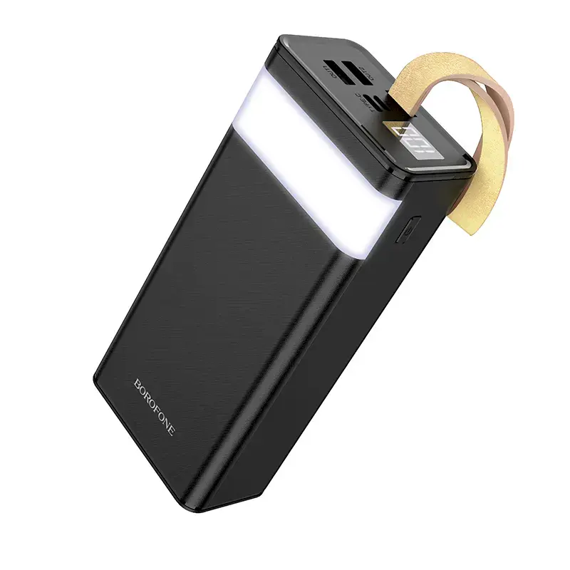 Повербанк Borofone BJ18A COOLMY 30000 мАч | 2 x USB черный