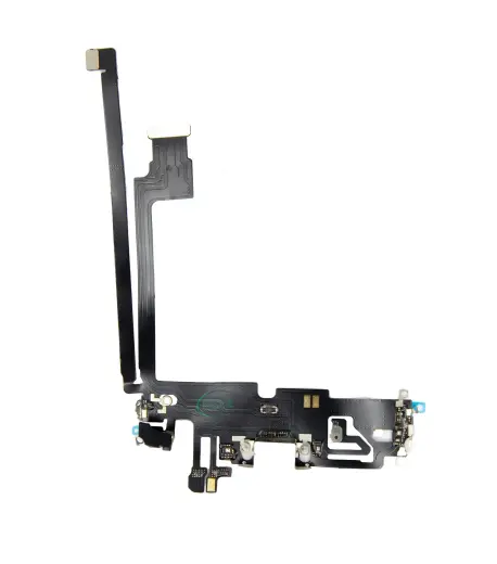iPhone 12 Pro Max Flex Cable with Charging Connector Silver