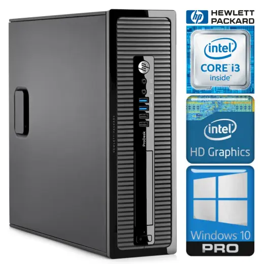HP 400 G1 SFF i3-4150 8GB 500GB DVD WIN10Pro [refurbished]