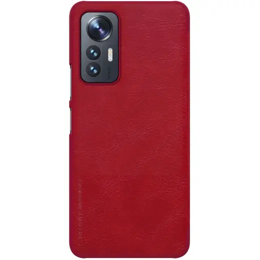 Nillkin Qin Book Case for Xiaomi 12 Lite 5G Red