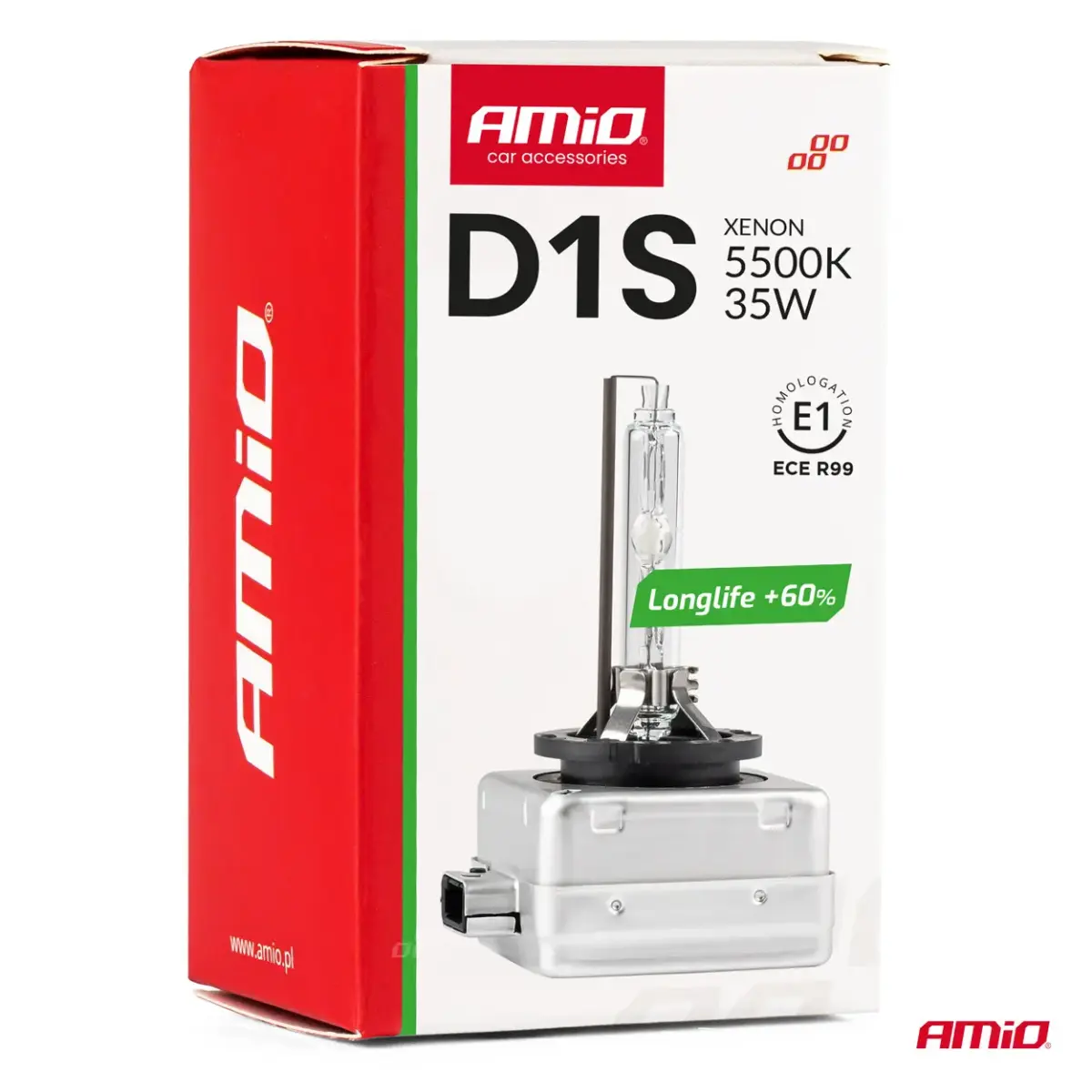Xenon bulb D1S 5500K AMiO LONGLIFE