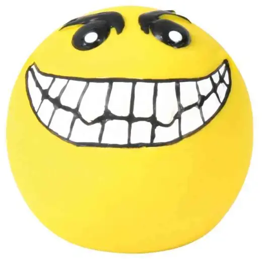 Rotaļlieta suņiem : Trixie Smiley with sound 6cm
