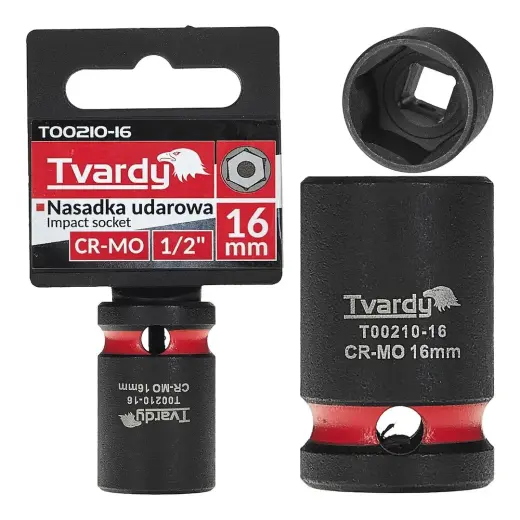 Ударная головка 1/2" 6PT 16mm CR-MO