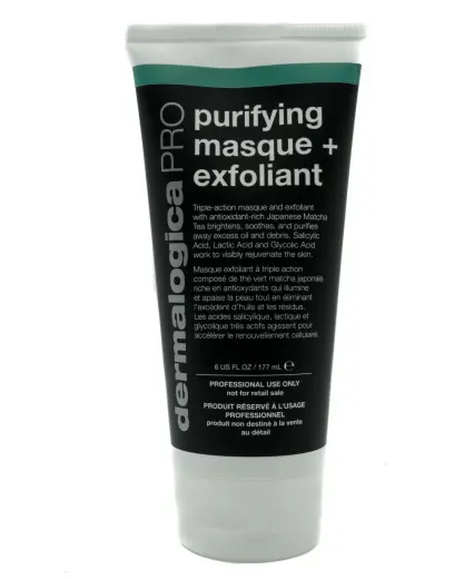 Set Duo, Dermalogica, Pro - Purifying Masque & Exfoliant, Japanese Matcha Tea, Brightens|Soothes & Purifies, Day, Cream Mask, For Face, 2 pcs, 177 ml