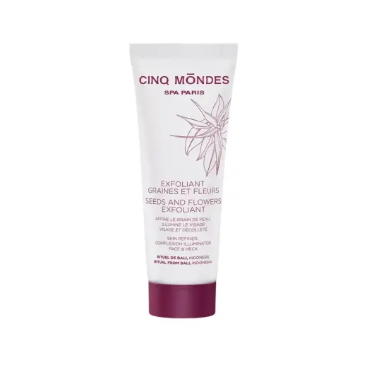 Cinq Mondes, Seeds and Flowers, Brightening, Exfoliating Cream, 150 ml