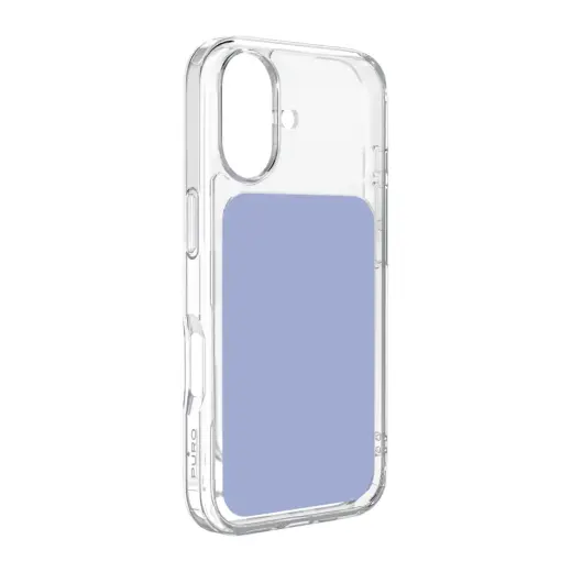 Puro Plate Mag telefoni ümbris MagSafe toega iPhone 17 lilla
