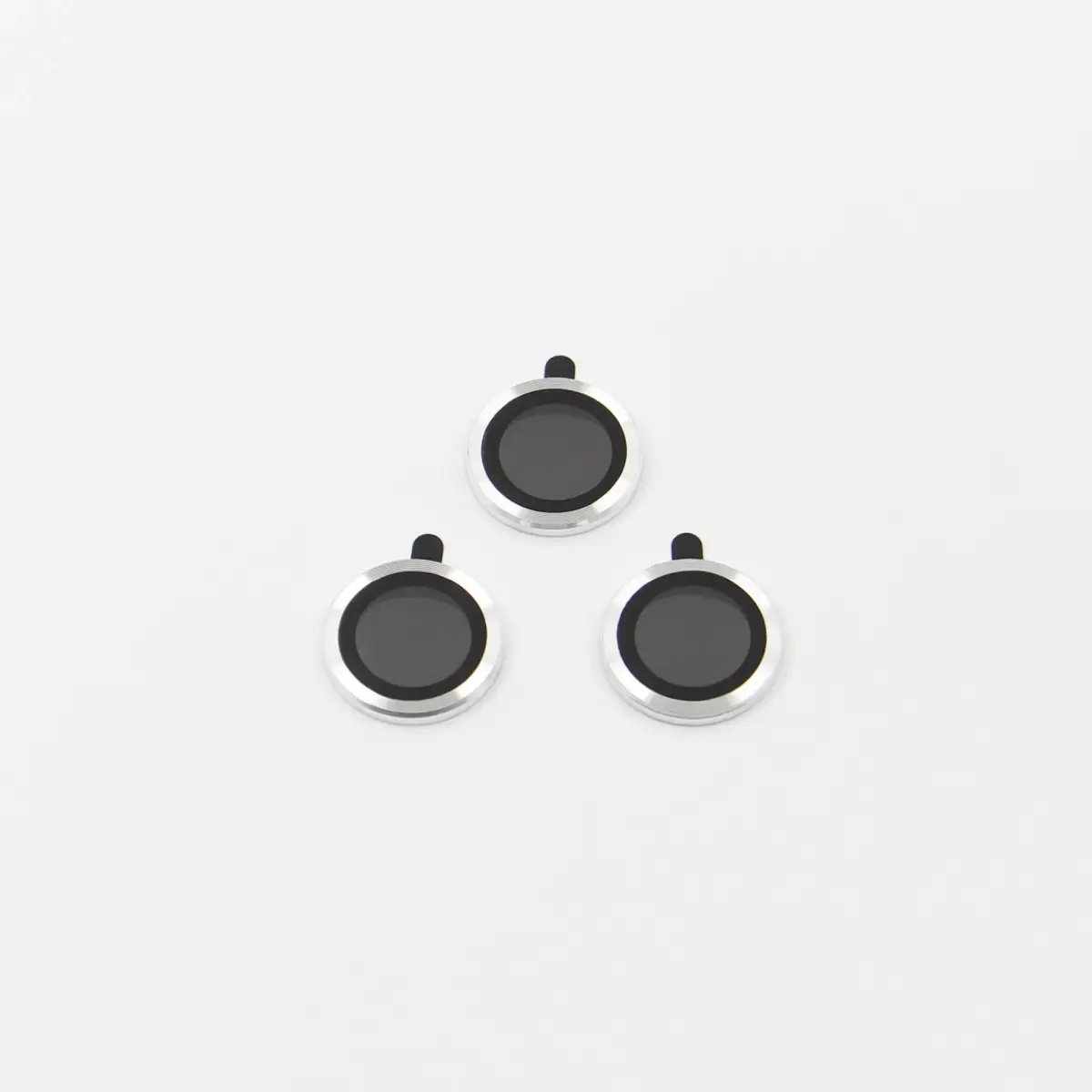 Set of lens glasses for iPhone 18 Pro Max silver