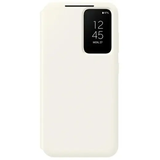EF-ZS911CUE Samsung Clear View Cover for Galaxy S23 Cream