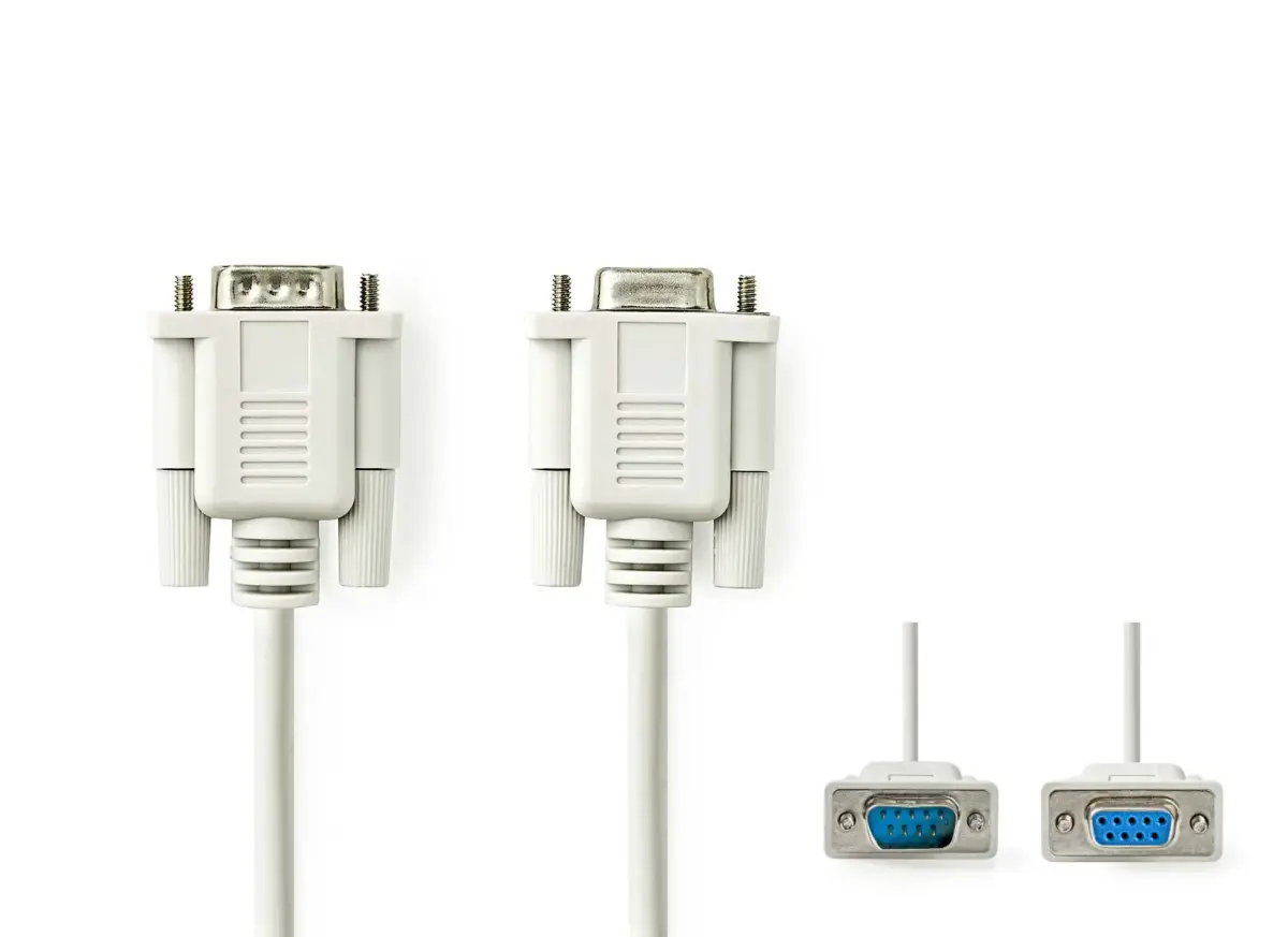 NEDIS Cable SUB-D DB9 male -