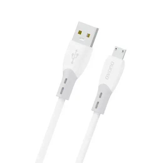 Dudao L25SM data transfer and charging cable | USB-A to Micro USB | 15W | 1m | white