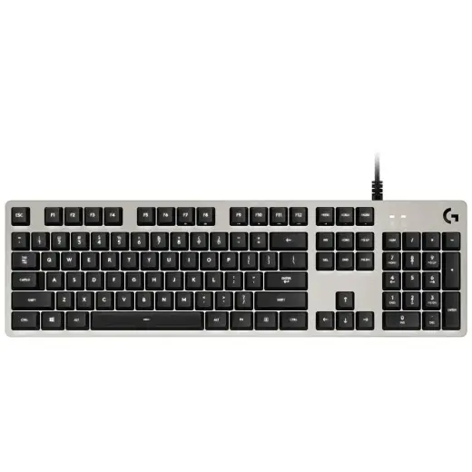 LOGITECH G413 Corded Mechanical Gaming Keyboard - SILVER - US INT'L - USB