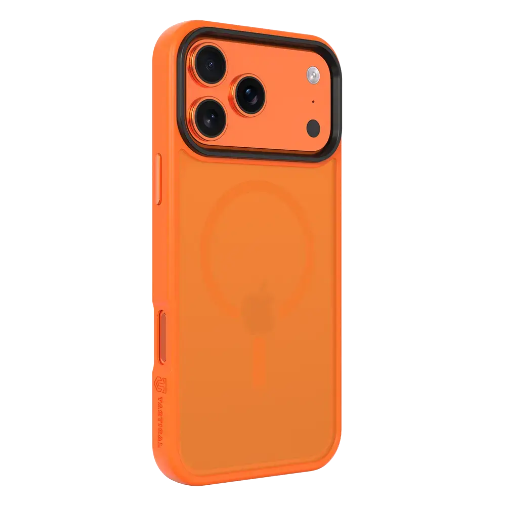 Tactical MagForce Hyperstealth maciņš ar MagSafe atbalstu telefonam iPhone 17 Pro Max oranžs