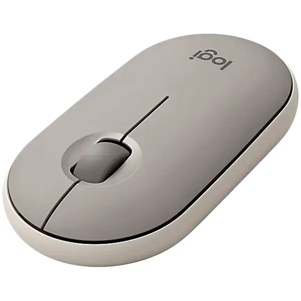 LOGITECH M350 Pebble Bluetooth Mouse - SAND