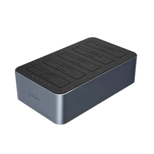 Orico 6656C3-C 5-Bay Docking Station with Offline Clone Function 2.5"/3.5" SATA HDD/SSD - Gray
