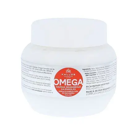 KallosRegenerating Hair Mask with Complex Omega-6 and Oil of Macadamia(Hair Mask Omega) - Volume: 275ml