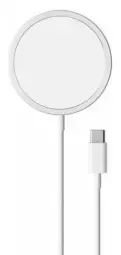 Puro Magsafe tīkla lādētājs | 15W | USB-C | ar USB-C uz Magsafe vadu komplektā | balts