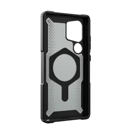 UAG Plasma XTE Kickstand Case for Samsung Galaxy S24 Ultra 5G with Magnetic Module - Black and Orange
