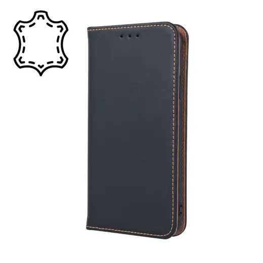 Genuine Leather Smart Pro for Samsung Galaxy A15 4G / A15 5G black