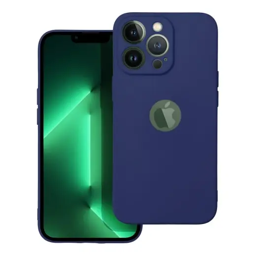 Soft maciņš telefonam iPhone 13 Pro tumši zils