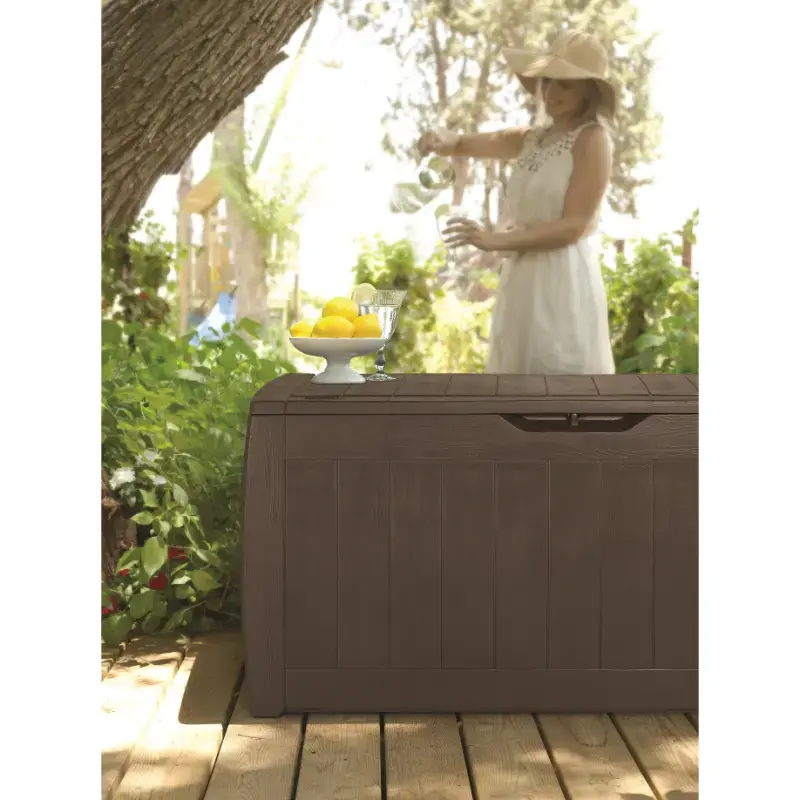 Uzglabāšanas kaste Hollywood Storage Box 270L brūna