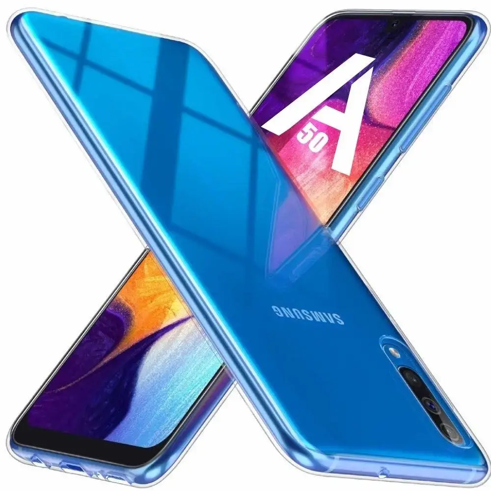 Fusion Ultra Back Case 1 mm Izturīgs Silikona Aizsargapvalks Priekš Samsung Galaxy A505 | A307 | A507 Galaxy A50 | A30s |A50s Caurspīdīgs