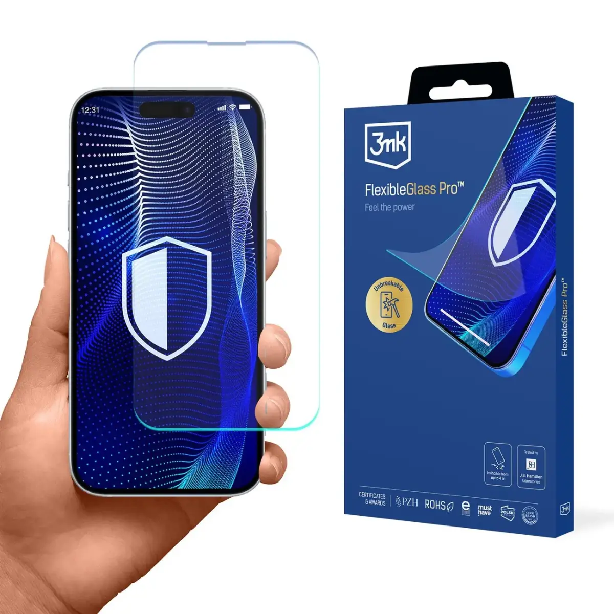 3mk FlexibleGlass Pro v2.0 hybrid glass for iPhone 17 Air