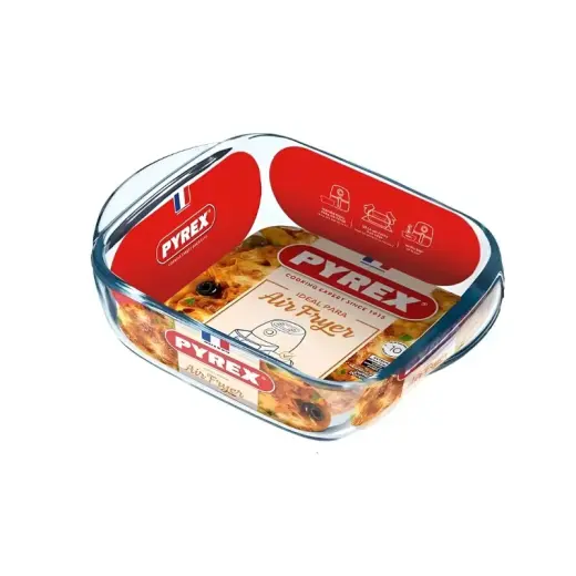 Stikla trauks gaisa friteriem 20x17cm/1L Pyrex