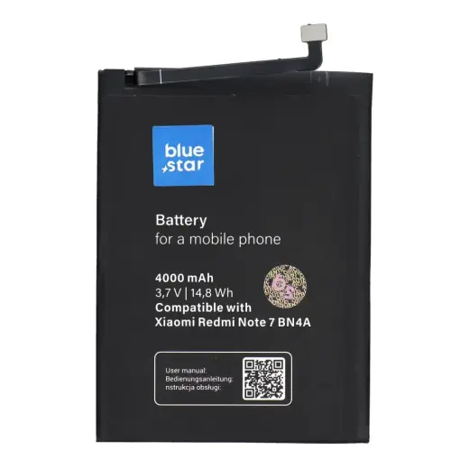 Battery for Xiaomi Redmi Note 7 (BN4A) 4000 mAh Blue Star