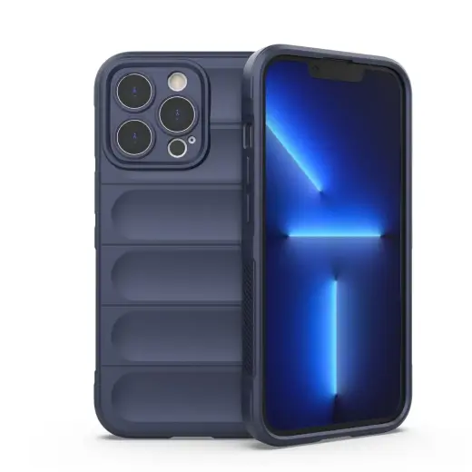 Magic Shield telefono dėklas iPhone 13 Pro mėlynas