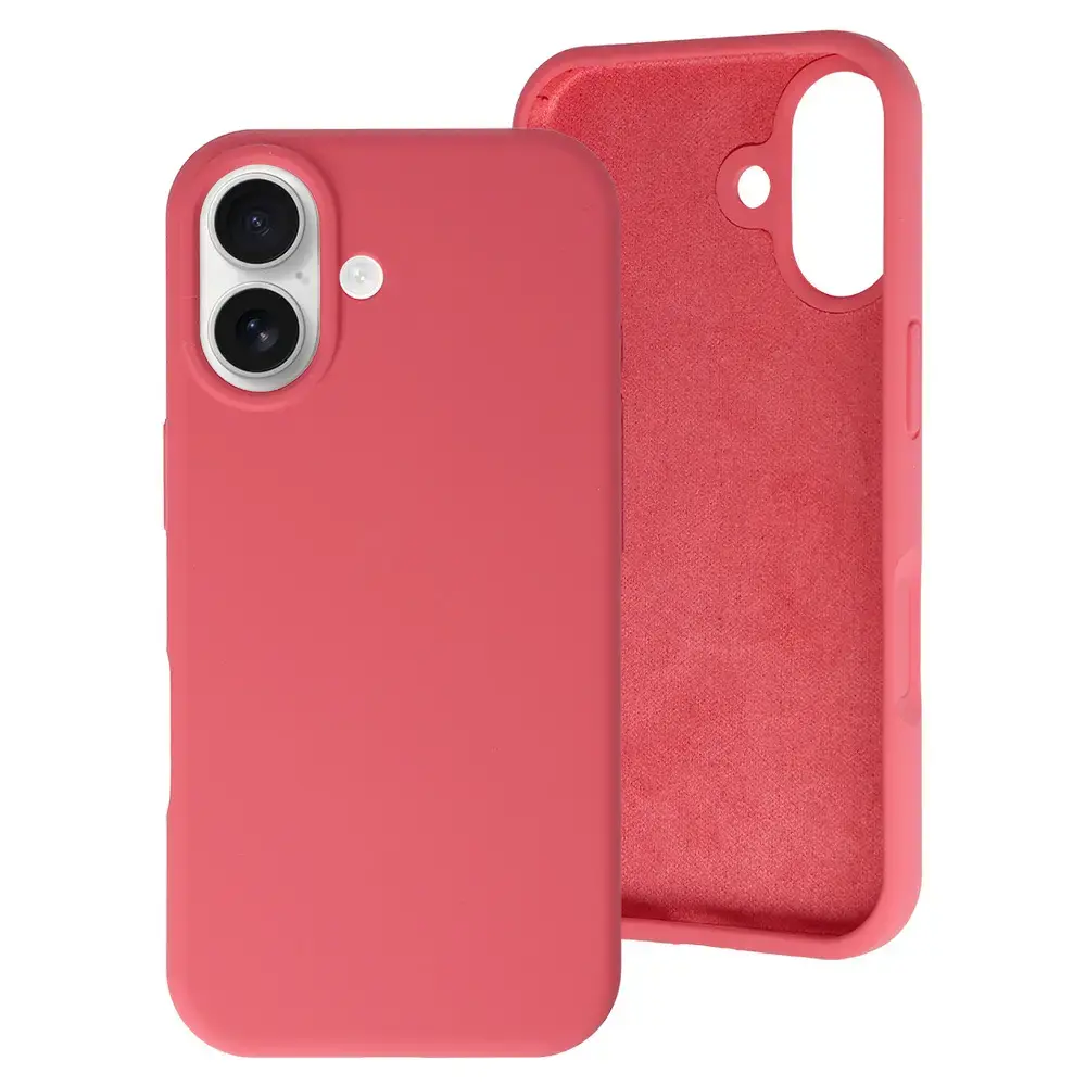 MagColor Pure maciņš telefonam iPhone 17 sarkans