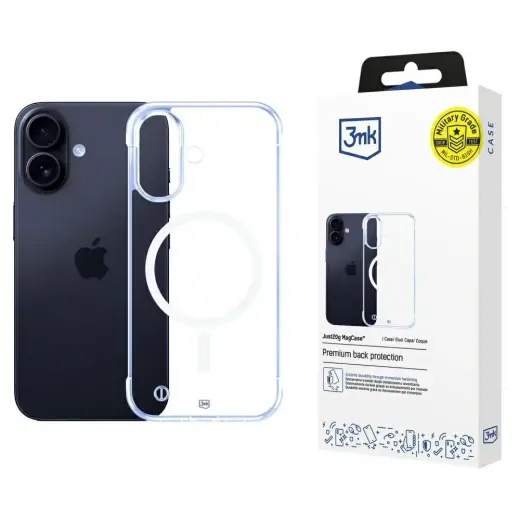 3MK Just20g MagCase for iPhone 16 Plus