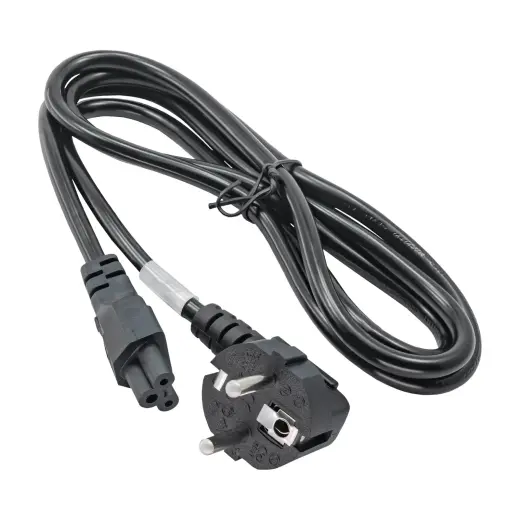 Power Cable for Notebook Akyga AK-NB-01C Clover CU CEE 7|7 | IEC C5 1.5 m