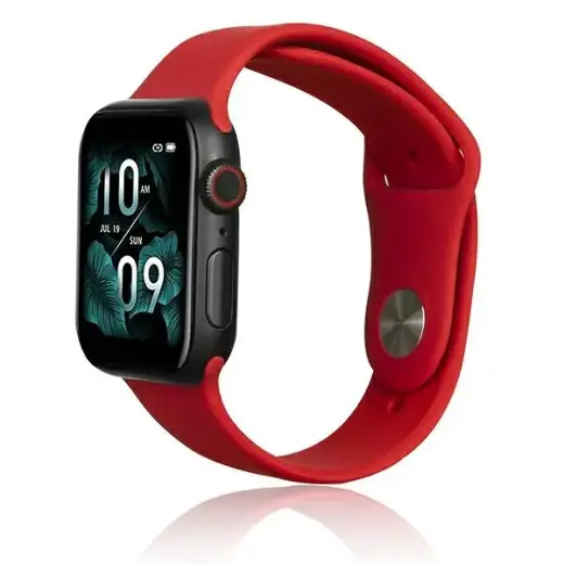 Beline smartwatch strap for Apple Watch (38/40/41 mm) | Silicone | red