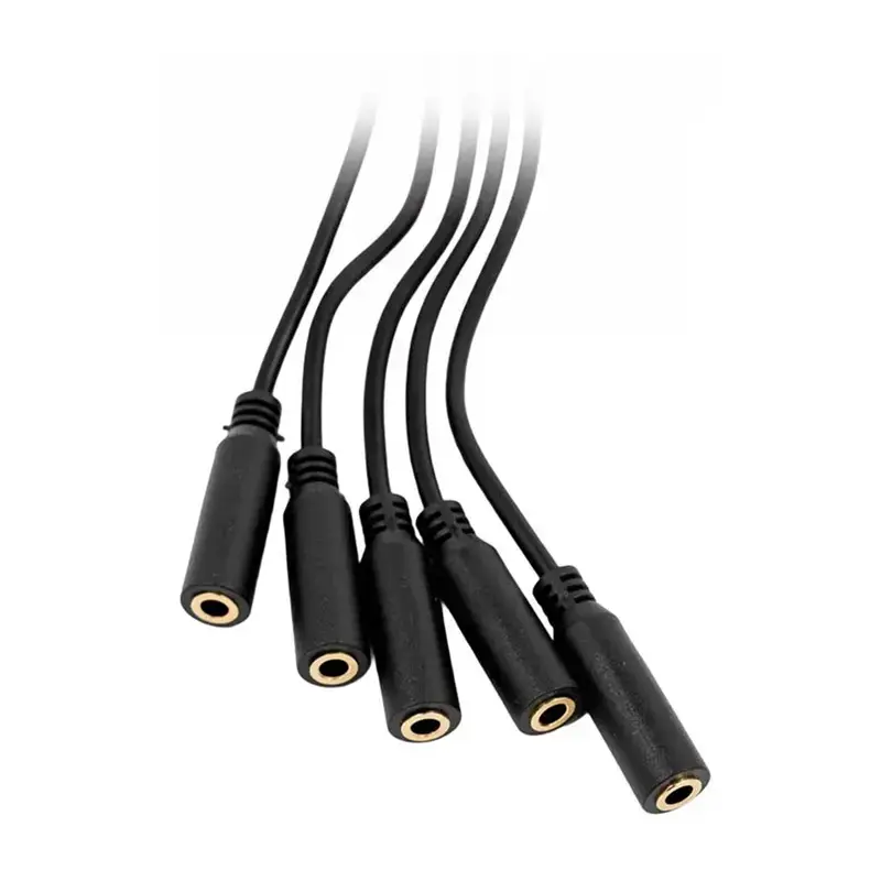 1-to-5 splitter, 3.5mm jack—Shelly accessory for The Pill